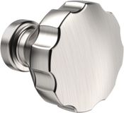 Markenlos Shenzhen Haorui Industrial Technology Co., Ltd. Kastknoppen geborsteld satijn nikkel - 10 stuks - stijlvol