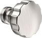 Markenlos Shenzhen Haorui Industrial Technology Co., Ltd. Kastknoppen geborsteld satijn nikkel - 10 stuks - stijlvol