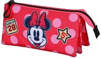 Karactermania Disney Minnie Mouse Class Triple Etui - Roze
