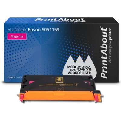 PrintAbout Huismerk Epson S051159 Toner Magenta