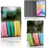 Samsung Galaxy Tab S6 Lite Étui Livre Macarons