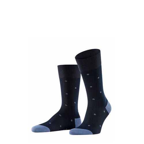 FALKE Dot sokken donkerblauw