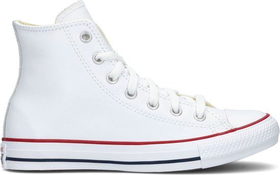 Converse Chuck Taylor All Star Hi Hoge sneakers - Leren Sneaker - Dames - Wit - Maat 39
