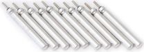 Vhbw - 10x Piles Bâton De Type Cr322, Cr435, Br435, Cr311 Compatible Avec Les Flotteurs De Pêche Nocturne À Led (50mah, 3v, Lithium)