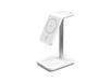 eSTUFF ES638310 Aluminium AC Recharge sans fil Charge rapide Intérieur Smartphone
