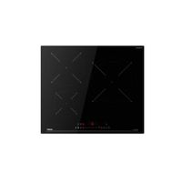 TEKA Plaque à induction, 60 cm, 3 zones, Touch Control Multislider, 7400 W | Surface vitrocéramique, fonction Slow Fire, fonction maintien au chaud, fonction boost, IBC 63115 SSM BK