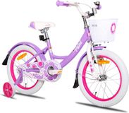 HURTO Vélo enfant 12 pouce Tricycle Unisexe Acier Frein à rétropédalage Avec suspension