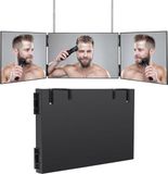 Merkloos / Sans marque Self Cut Spiegel - 360 Spiegel - Zelf Knip Spiegel - Self Hair Cutting - 3 delig