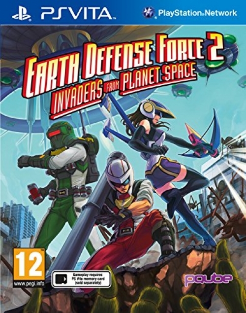PQube Earth Defense Force 2 Invaders From Planet Space PlayStation Vita