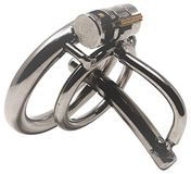Bondage Masters Kuisheidsapparaat Urethrale kooi, zilver