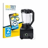 BROTECT - Screenprotector voor Braun PowerBlend 9 - Folie Beschermfolie transparant 2 Stuks