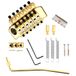 Swhmc Floyd Rose Type Locking Tremolo Bridge, Gold 2-Point Elektrische Gitaar Brug & Onderdelen Set w/Bar voor Strat, Vervanging Gitaar Hardware
