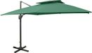 Maison Exclusive Abri de jardin avec ventilation, 300x300 cm, vert