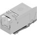 ZVK Technologies GmbH EasyLan fixLink Pro+ CKFAK002P+ RJ45 Keystone geschirmt, Kat.8.1 (24 Stück)