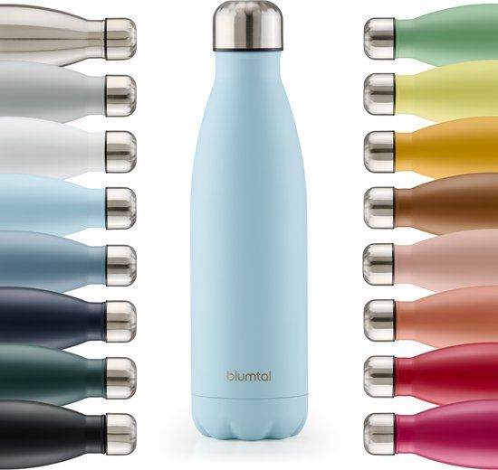 Blumtal Thermosfles - Lichtblauw - 1000ml