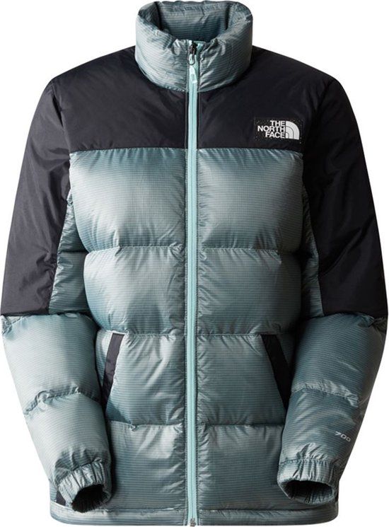 The North Face Diablo Recycled Down Jas Dames Softshell Powder Teal/Tnf Black S