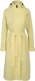 AGU Trenchcoat - Regenjas - Dames - Poray 10.000 - Wind- en waterdicht - Extra lang - Ademend - Reflecterend - Goud - XS