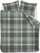 Riviera Maison Rivièra Maison Tartan Check dekbedovertrek - Lits-Jumeaux XL - 260 x 200/220 cm - Groen