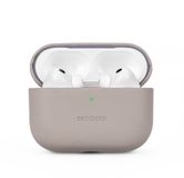 DECODED Étui en cuir pour AirPods Pro 3 - Beige