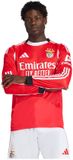 Adidas Benfica 25/26 Thuis T-shirt Met Lange Mouwen Rood L Man