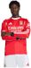 Adidas Benfica 25/26 Thuis T-shirt Met Lange Mouwen Rood L Man
