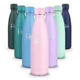 HoneyHolly Thermosfles, RVS 18/8, Geïsoleerde Drinkfles 500 ml BPA-vrij, RVS Fles voor Kinderen, Dubbelwandig & Lekvrij – geschikt voor Kamperen, School en Fitness
