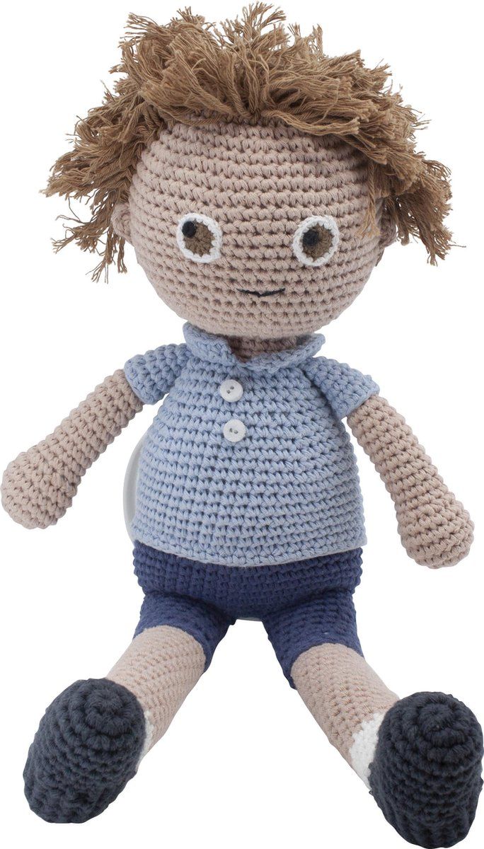 Sebra gehaakte pop William - 5704680053121