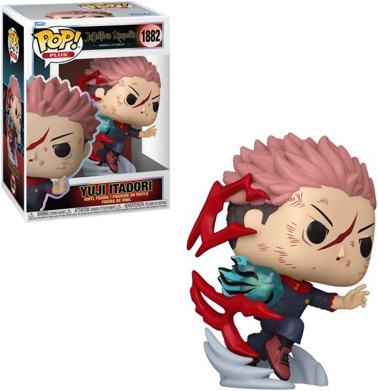 Funko Pop! Jujutsu Kaisen Yuji Itadori Vinylfiguur 1882