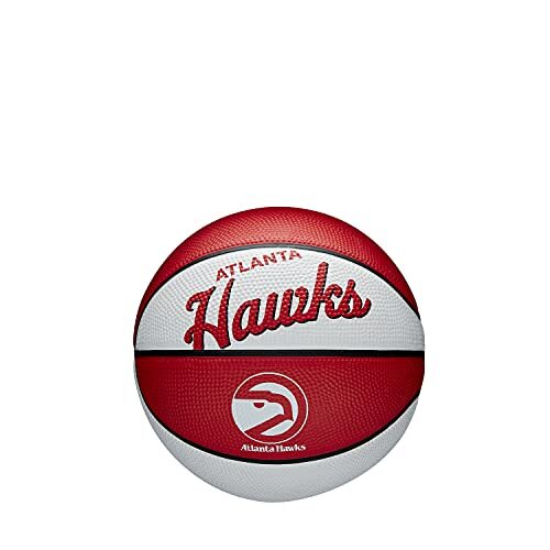 Wilson NBA Team Retro Basketbal Mini Atlanta Hawks