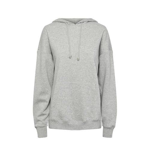 PIECES PCCHILLI Oversized Hoodie - Grey