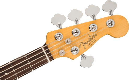 Fender American Professional II Jazz Bass V RW (Olympic White) - 5-String Electric Bass Guitar