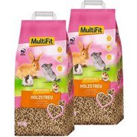 MultiFit Natuurlijk Houtstrooisel 2x11 kg
