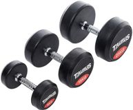 Taurus Halter Gerubberd Dumbbell - 42 kg