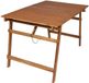 Human Comfort Foldable Table Gannat – Opvouwbare Tafel – 100 x 68 cm – Acaciahout