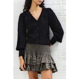 French Connection Dafne Shine Jupe Taille : M | Cardigans Outlet | Femmes | Noir