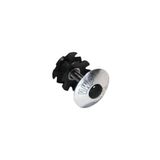 VWP Balhoofdplug 1 1/8 Inch Zilver