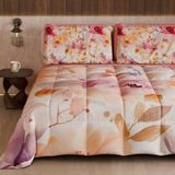 PETTI Artigiani Italiani Bedrukt winterdekbed 270 × 260 cm | Bloemen 25 2