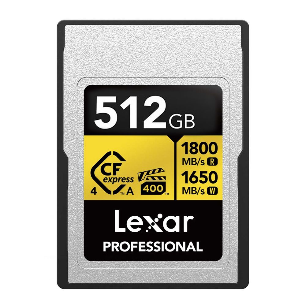 Lexar CFexpress PRO Type A Gold 4.0 Series 512GB R1800/W1650MB/s - VPG400