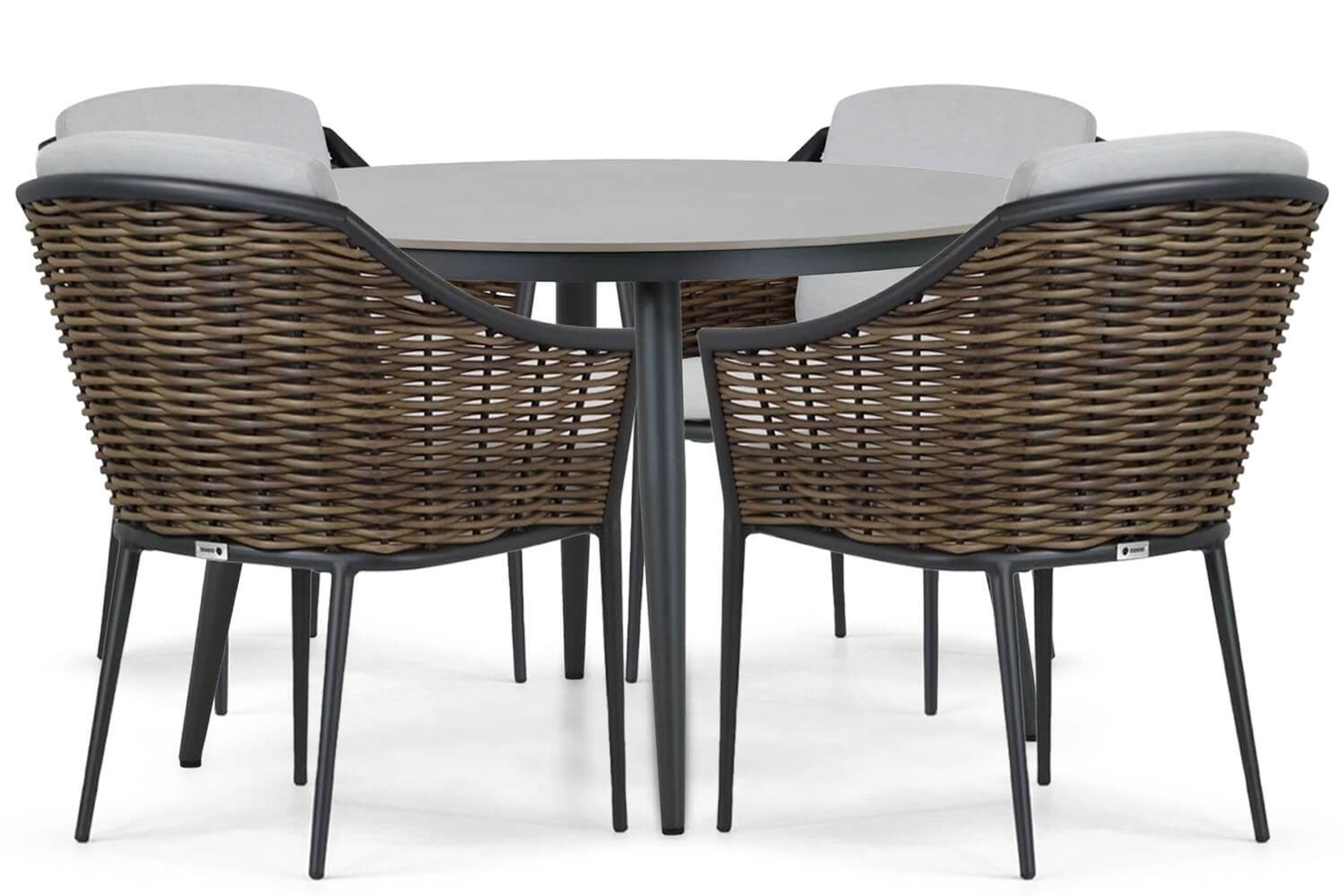 Coco Coco Olivine/Vienna 120 cm dining tuinset 5-delig