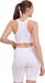FALKE Second Skin Sportbeha Dames Wit - Maat XS