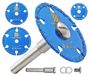Mini Lame de scie circulaire diamantée Set de 3 pour Bois et Métal
