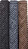 Notrax Diamond CTE™ Tapis d'entrée robuste avec Aqua Dam surélevé 60cm x 90cm Anthracite