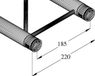 ALUTRUSS DECOLOCK DQ2-1000 2-way Cross Beam