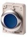 Eaton 182940 M30C-FDL-B Druktoets Plat, Rond, Verchroomd Blauw 1 stuk(s)