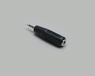 BKL Electronic 1102056 Jackplug-adapter Jackplug male 2,5 mm - Jackplug female 3,5 mm Stereo Zwart