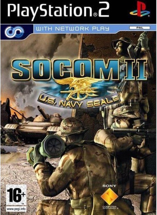 Sony Playstation Socom 2, Us Navy Seals - PlayStation 2