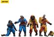 Joy Toy (CN) Figurine d'action Dark Source Zombie 4-Pack Biochemical Lab Team 8 cm