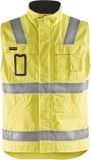 Blåkläder Werkvest. Ongevoerd High Vis 8505-1804 - High Vis Geel/Marineblauw - XXXL
