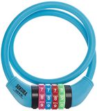 Büchel Sekura fietsslot voor kinderen, blauw, 120cm