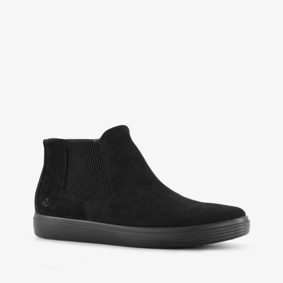 Ecco Classic Chelsea Boots Dames Zwart - Maat 40 - Echt Leer